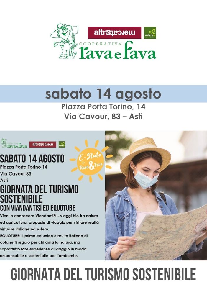 Continuano le proposte di E-state in Rava&amp;Fava in piazza Torino e via Cavour