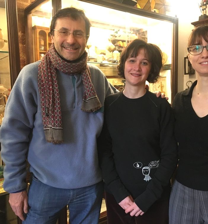 Ramona Di Maria tra Massimo Umberto Tomalino e Francesca Busa