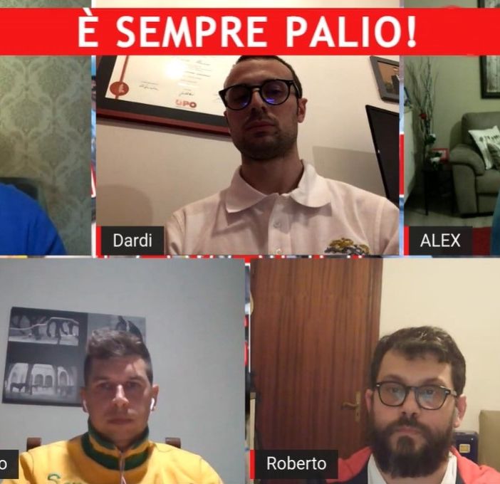 Un fermo immagine tratto dalla trasmissione
