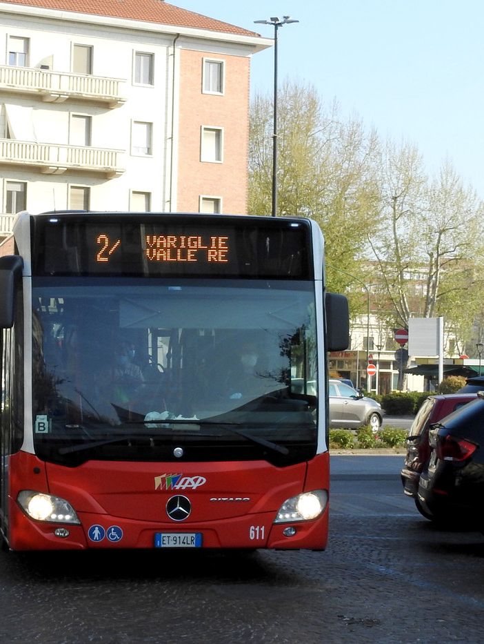 Un autobus della flotta Asp