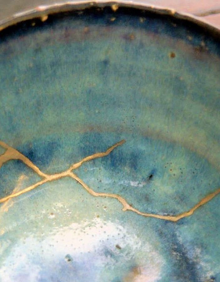 Un bell'esempio di kintsugi