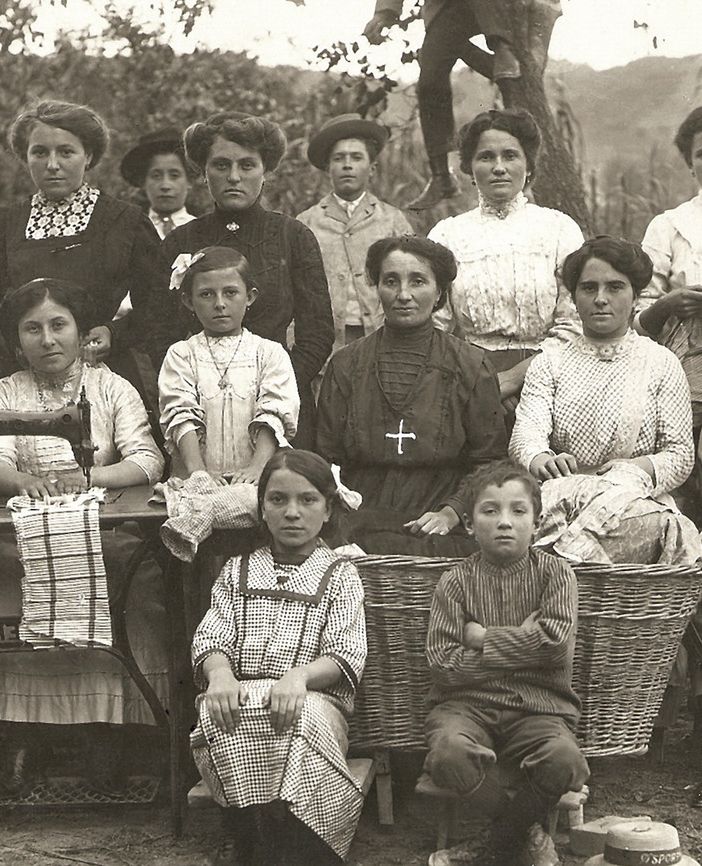 Una delle immagini in esposizione