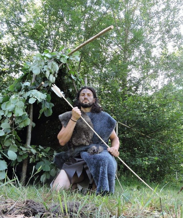 Guido Camia uomo di Neanderthal
