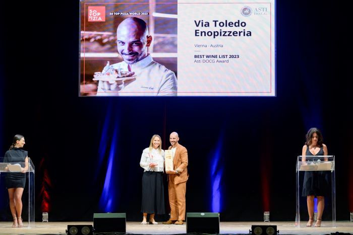 Un momento della premiazione