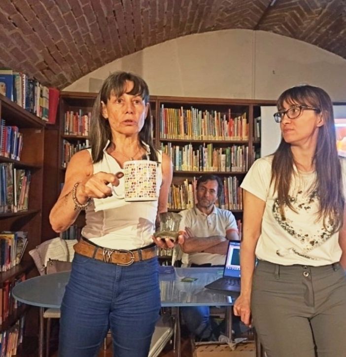 Francesca Busa, protagonista dell'incontro &quot;In Biblioteca all'ora del tè&quot;