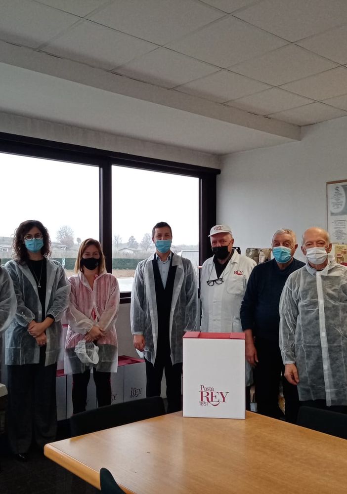 L’Amministrazione sandamianese ha visitato il pastificio Rey [FOTOGALLERY]