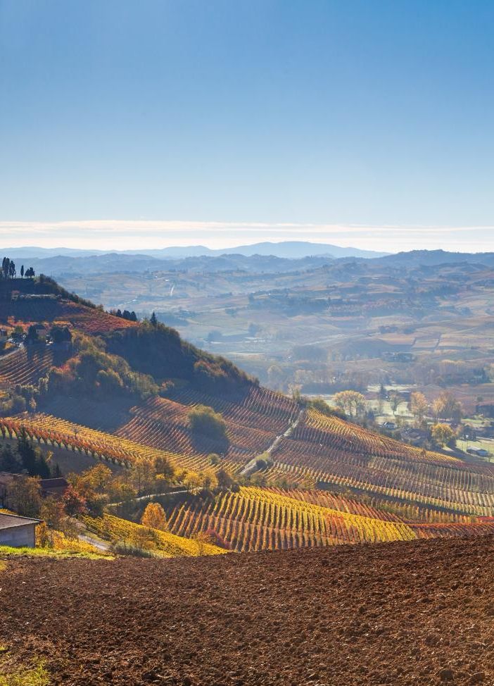 Una splendida vista panoramica da Bricco Lù