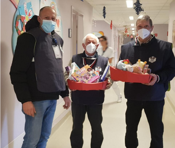 Epifania in Pediatria per i volontari del Corpo Ambientale Nazionale di Asti