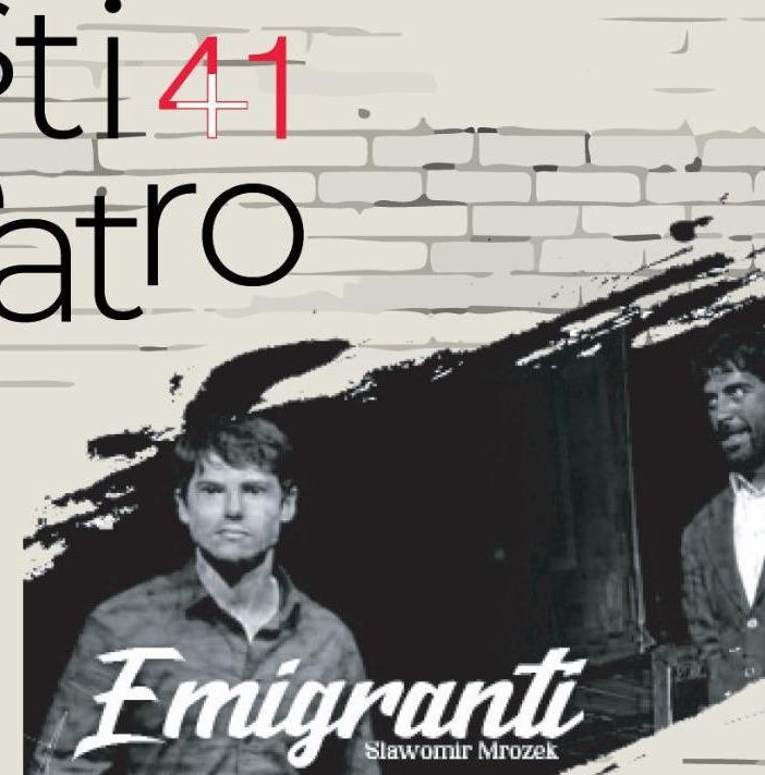 Sabato in Sala Pastrone &quot;Emigranti&quot;, di Slawomir Mrozek