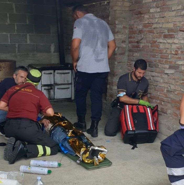 Castelnuovo Don Bosco: Teresio sta bene. Era riverso tra i rovi a 500 metri in linea d'aria da casa