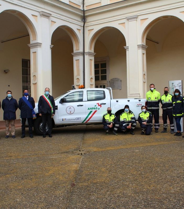 Presentato al Michelerio il nuovo pick-up assegnato alla Protezione Civile Città di Asti