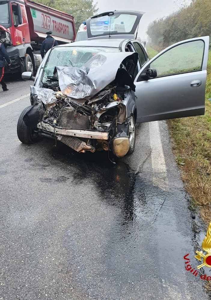 Incidenti stradali nell'Astigiano. A pochi minuti di distanza frontale a Dusino San Michele e scontro a Costigliole [FOTO]