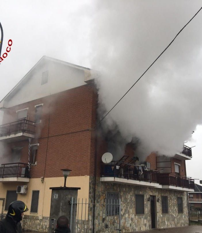 La palazzina in cui si è verificata l'esplosione