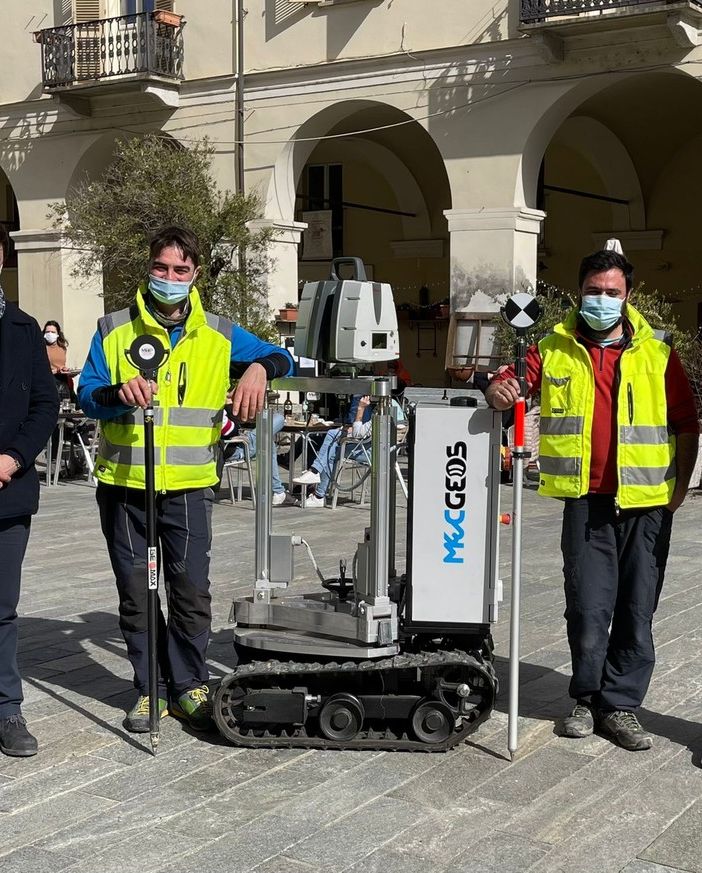 Nizza Monferrato riqualifica il centro storico grazie a un prototipo robotico a tecnologia laser scanner