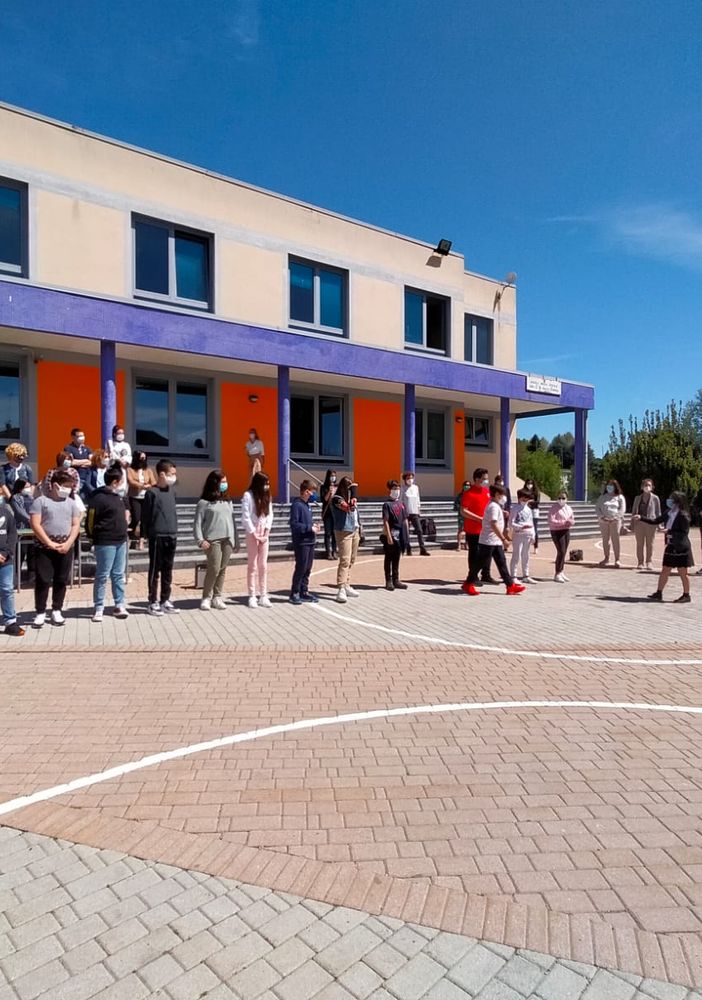 Allievi della scuola secondaria di primo grado “C. A. Dalla Chiesa” di Nizza Monferrato