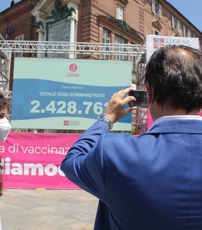 Cirio sui vaccini anti Covid: &quot;Piemonte miglior regione d'Italia per dosi somministrate&quot; [VIDEO]