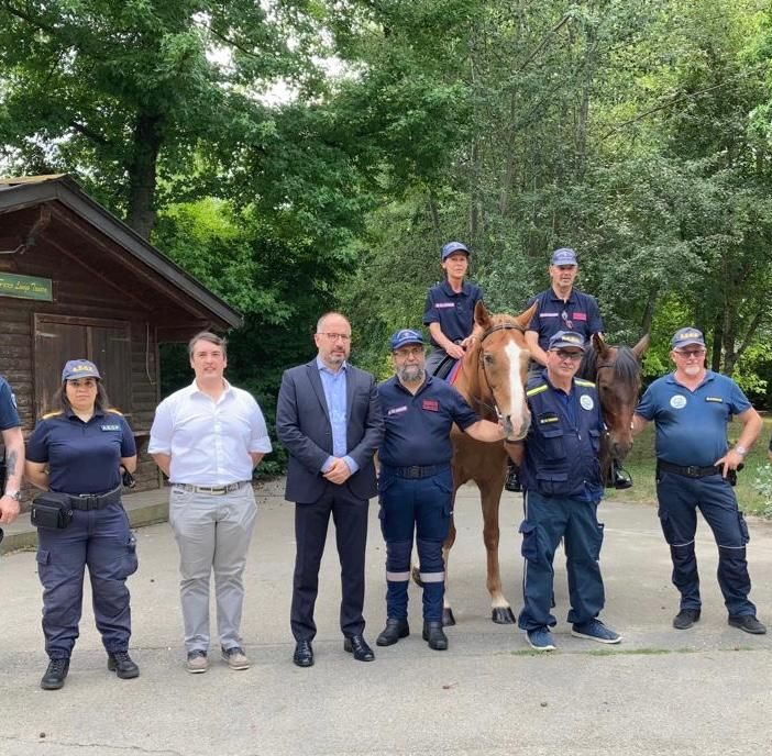 Ad Asti un nuovo servizio di controllo a cavallo nelle aree verdi, con l’Associazione Nazionale Carabinieri
