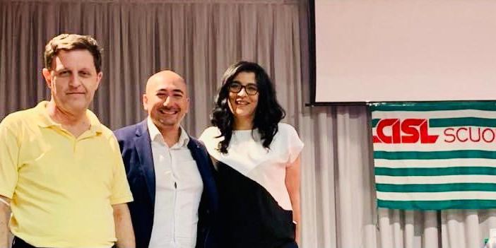 Nella foto, da sinistra: Federico De Martino, Carlo Cervi e Paola Usai