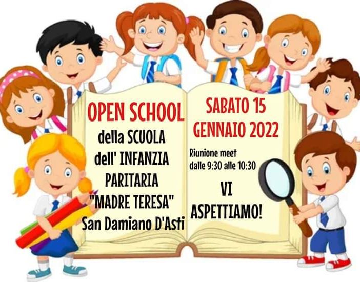 San Damiano: open day virtuale per la scuola dell'infanzia paritaria &quot;Madre Teresa&quot;