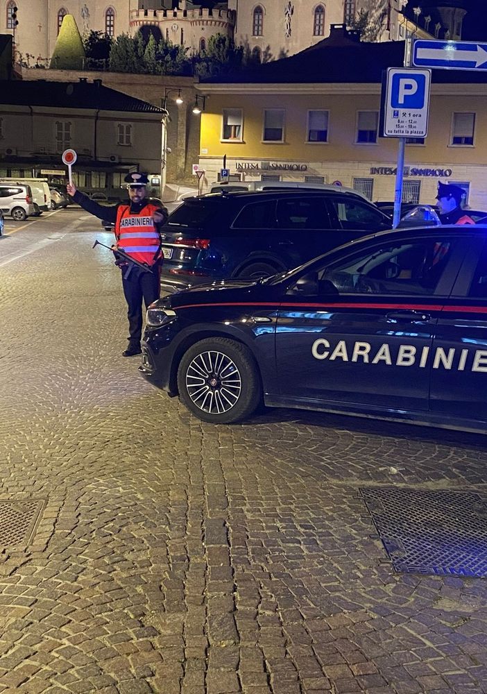 Costigliole: i carabinieri controllano 40 veicoli e identificano 50 persone