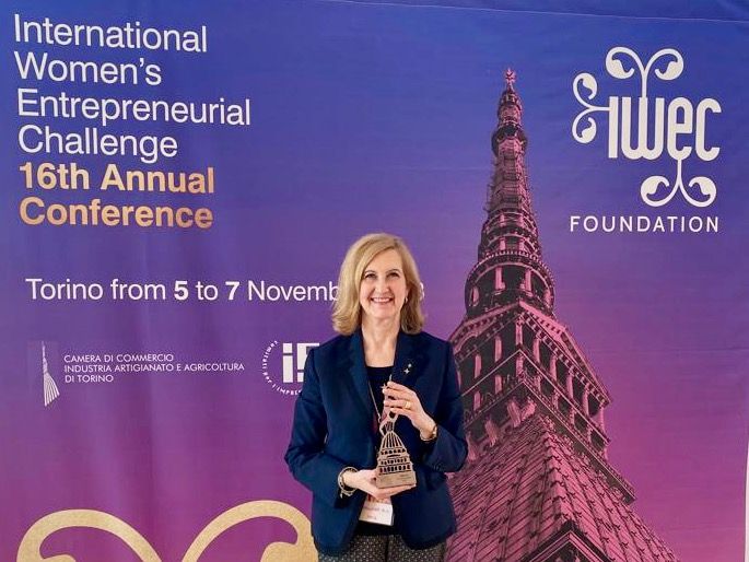 L'imprenditrice astigiana Maria Grazia Doglione insignita dell’ IWEC Award 2023