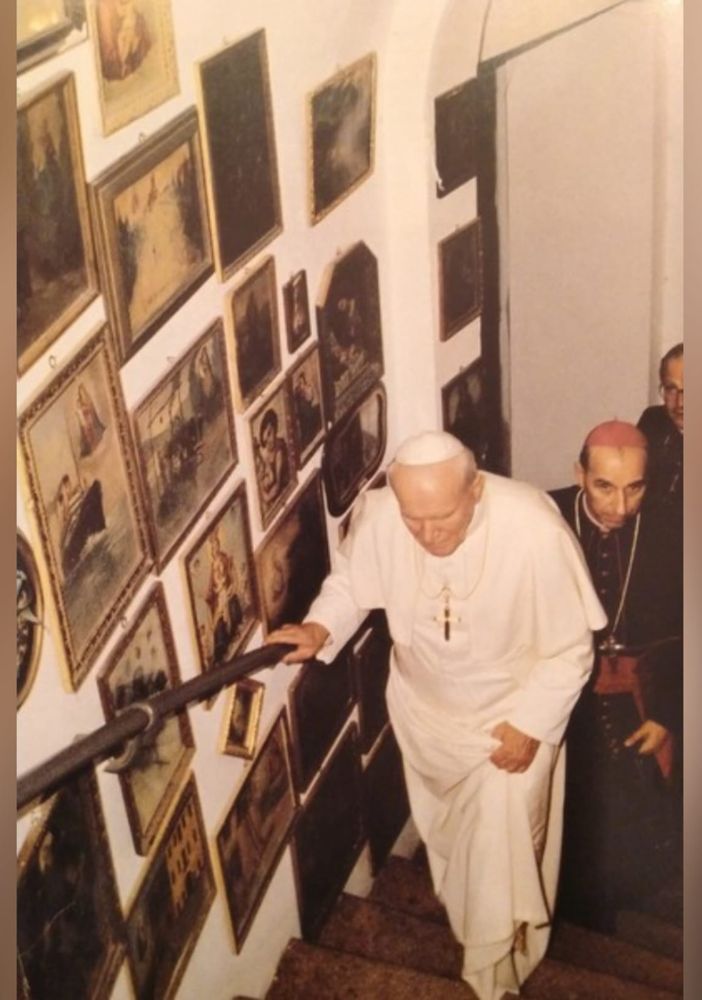 Alcune immagini della storica visita di Giovanni Paolo II