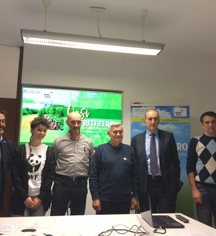 Un momento della presentazione del progetto