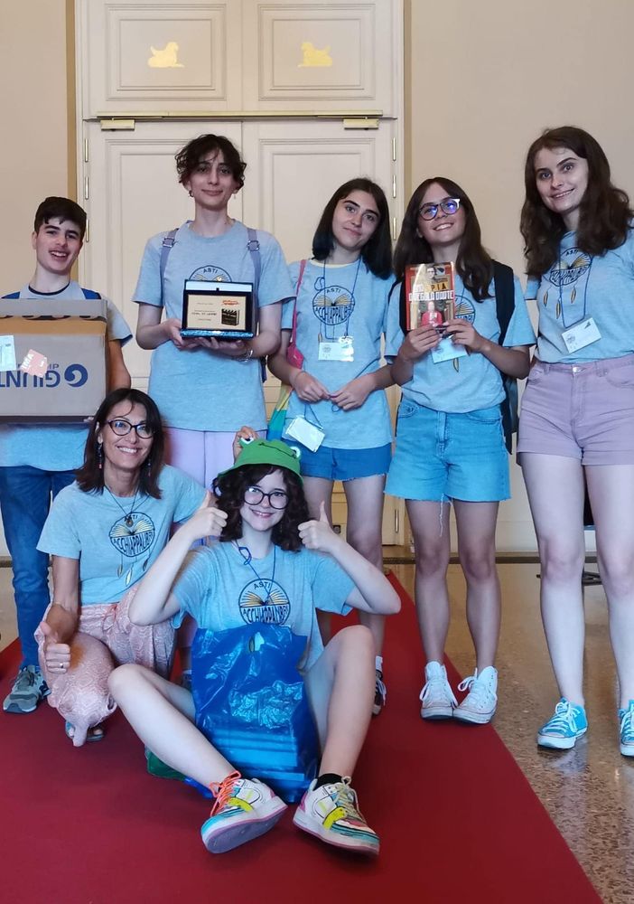I giovani Acchiappalibri di Asti vincono il concorso nazionale &quot;Ciak si legge&quot;