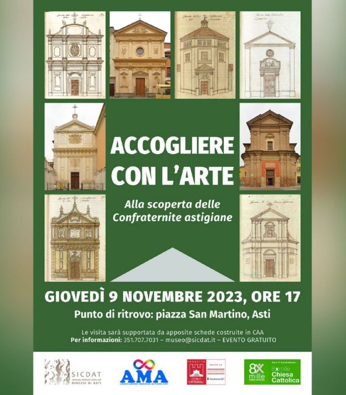 Si va alla scoperta delle Confraternite astigiane con &quot;Accogliere l'arte&quot;, giovedì 9 novembre