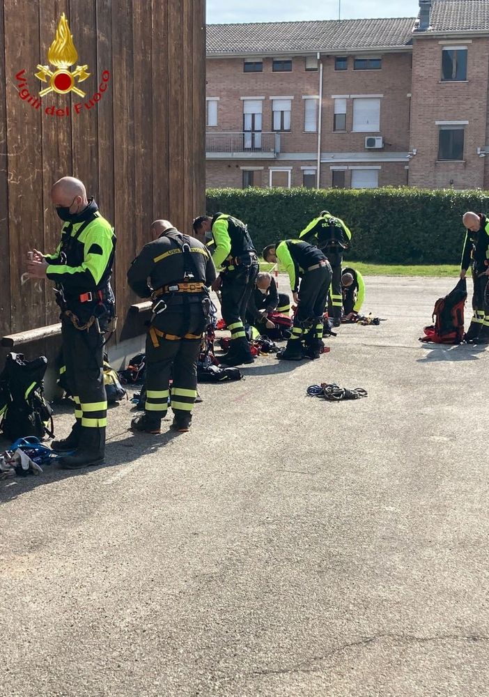 Addestramenti speciali per i Vigili del Fuoco di Asti con gli specialisti Saf
