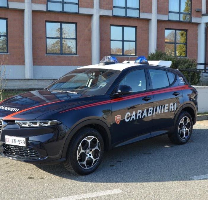 La nuova Alfa Tonale in dotazione all'Arma