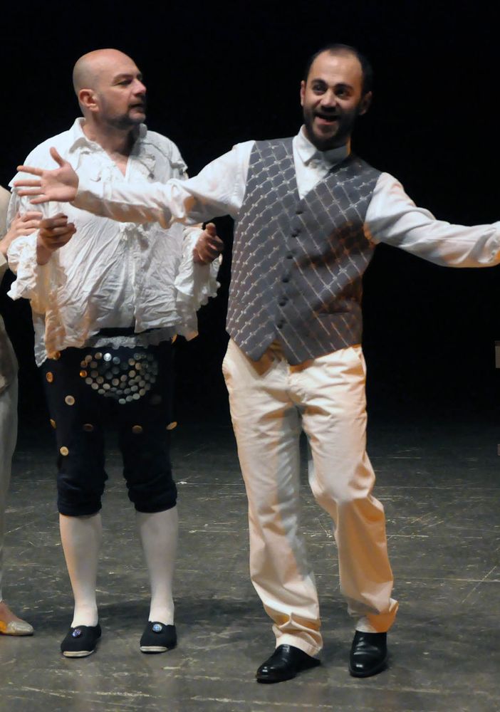 Allievi del corso di recitazione