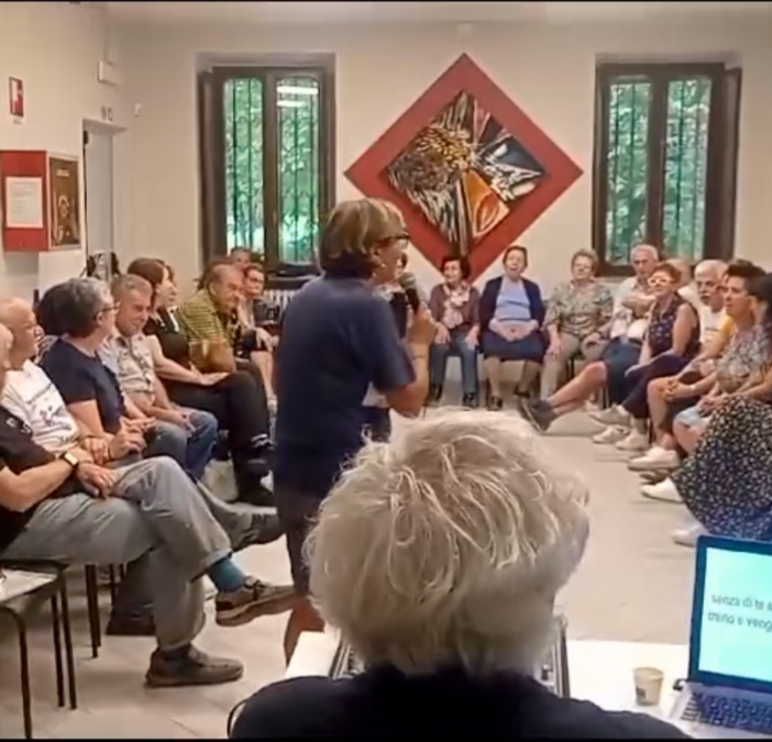 Villa Quaglina, il &quot;canto libero&quot; dei malati di Alzheimer tra i migranti accolti dal Piam [VIDEO]