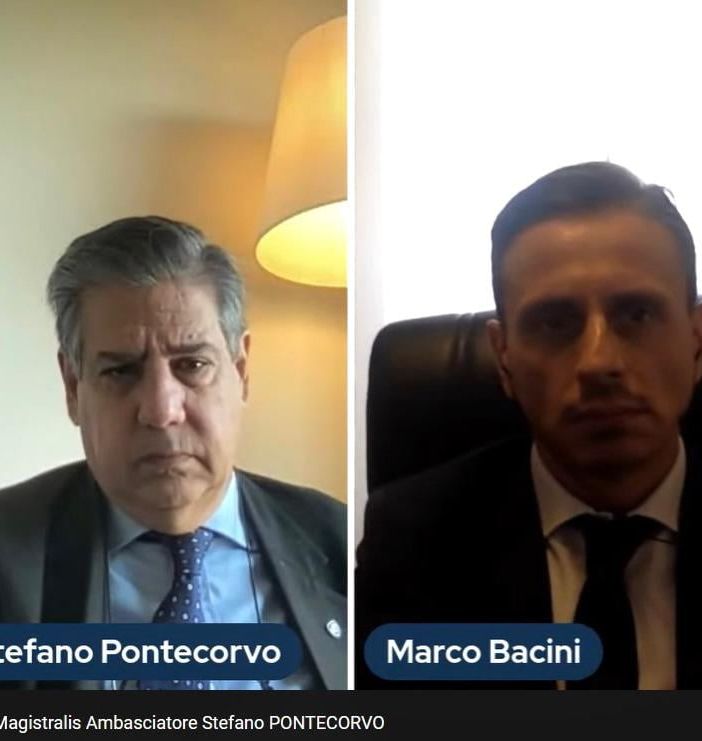 Afghanistan, Lectio dell'Ambasciatore Stefano Pontecorvo con il Professore Marco Bacini alla LUM School of Management