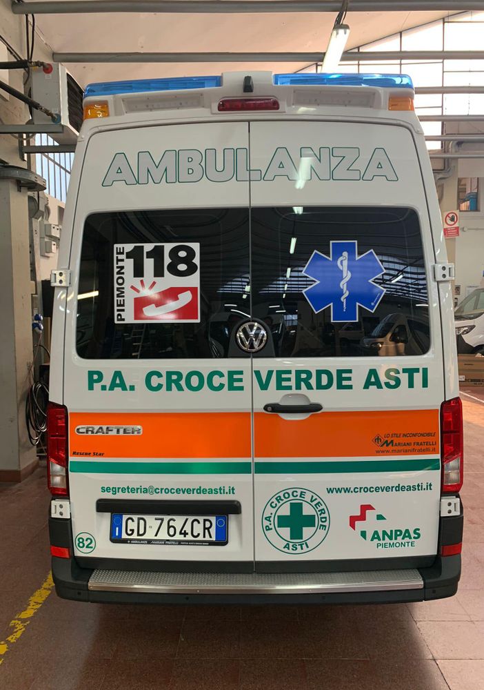 Dalla Fondazione Crt 20 nuova ambulanze per Piemonte e Valle D'Aosta per un milione di euro