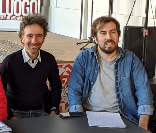 Michele Anselmo, qui con Mauro Bosia