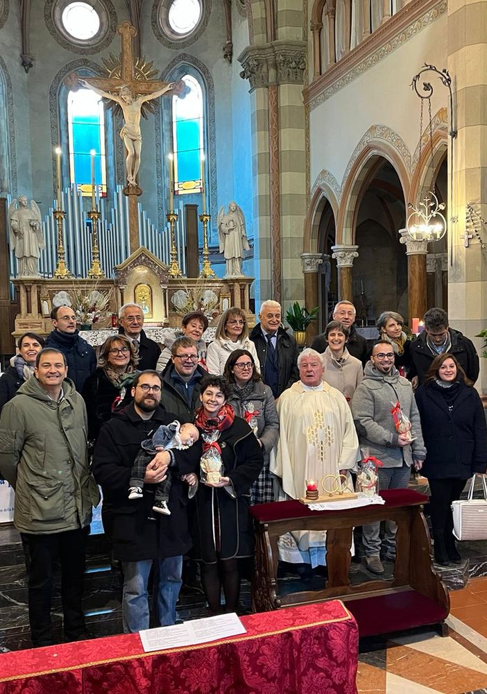 Ad Antignano la festa degli anniversari di matrimonio con messa e rinfresco