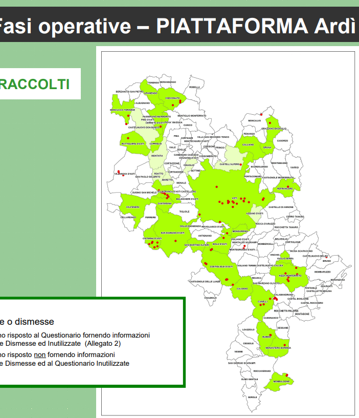 Aree dismesse ed inutilizzate: un patrimonio da valorizzare con &quot;Ardì&quot;, la nuova piattaforma della Provincia di Asti