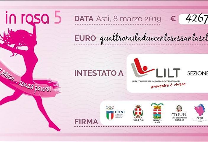 L'assegno in favore della LILT