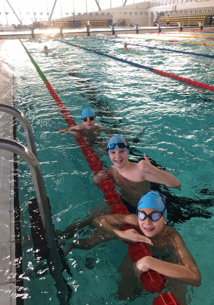 Esordienti dell'Asti Nuoto in gara negli ultimi week-end al Palanuoto di Torino