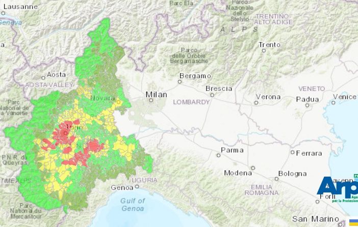 Pessime notizie per la qualità dell'aria ad Asti: la concentrazione di Pm10 ha toccato i 211,9 µg/m³