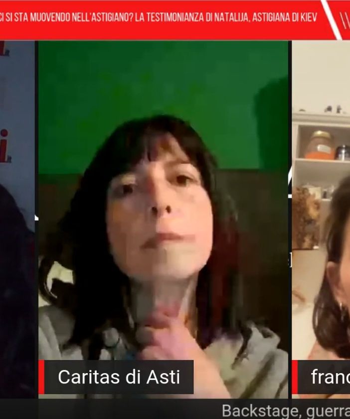 In arrivo con Caritas nuovi 17 profughi dall'Ucraina nell'Astigiano. Accoglienza e riflessioni ieri sera su Backstage