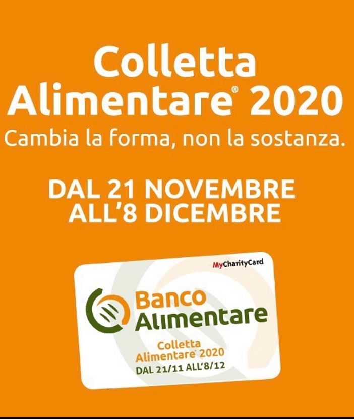 Una colletta alimentare speciale dal 21 novembre all'8 dicembre. Gli aiuti attraverso una card