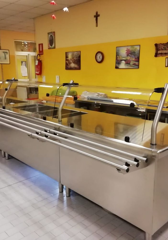 Lunedì alla mensa sociale di Asti si inaugura il bancone self-service