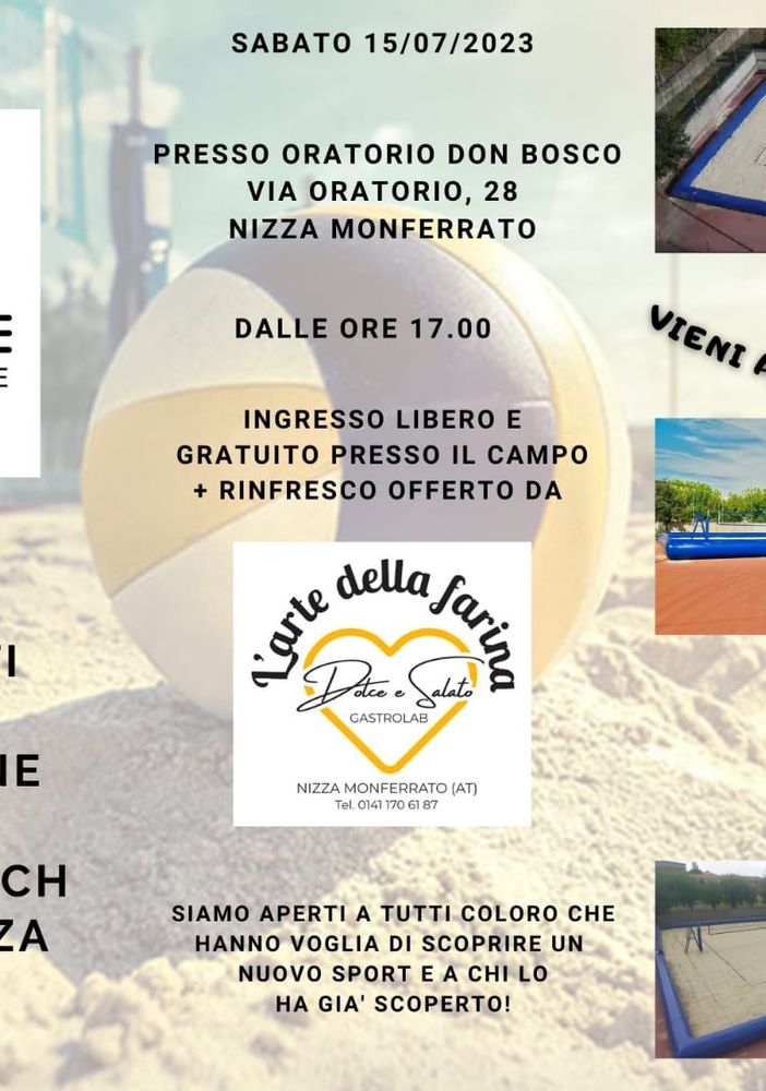 L'oratorio di Nizza Monferrato amplia le sue strutture: nuovo campo da Beach Volley