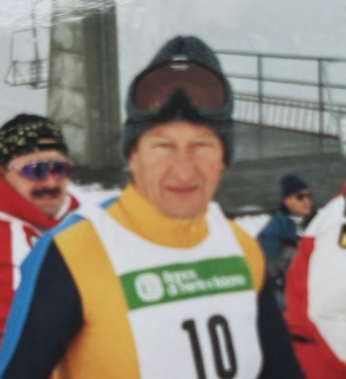 Beppe Vagoni sulle piste da sci