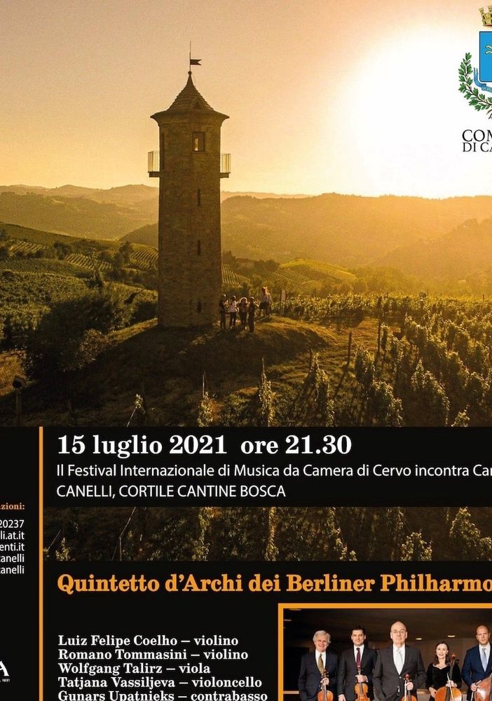 Cervo incontra Canelli nel Festival Internazionale di Musica da Camera di Cervo 2021