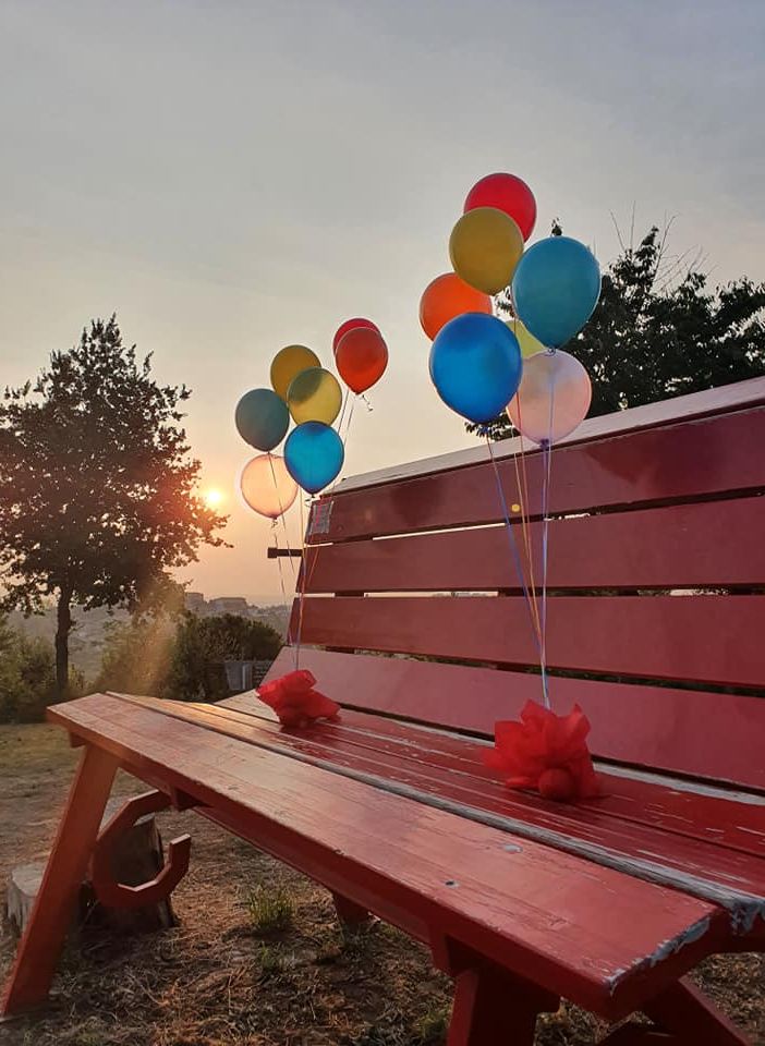 La big bench di Villa San Secondo