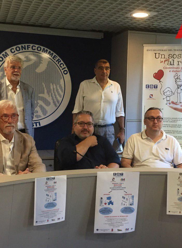 Un momento della conferenza stampa di presentazione