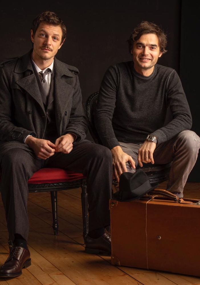 Andrea Bosca con Paolo Briguglia (ph. Giovanni Canitano)